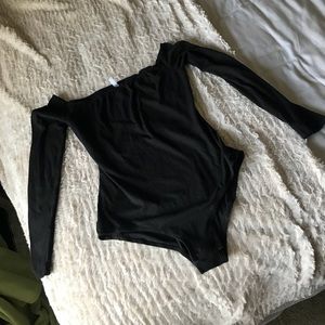 Off the shoulder body suit